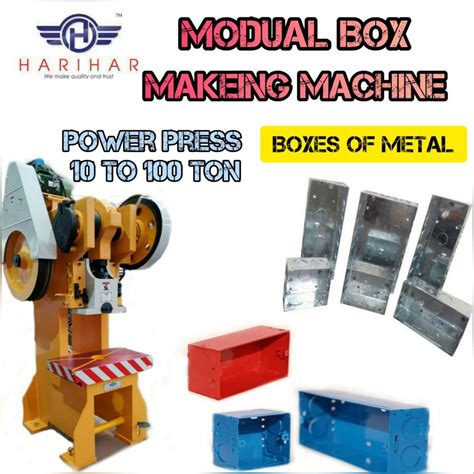 metal switch box making machine|Electrical Junction Box Making Machine at Best Price in India.